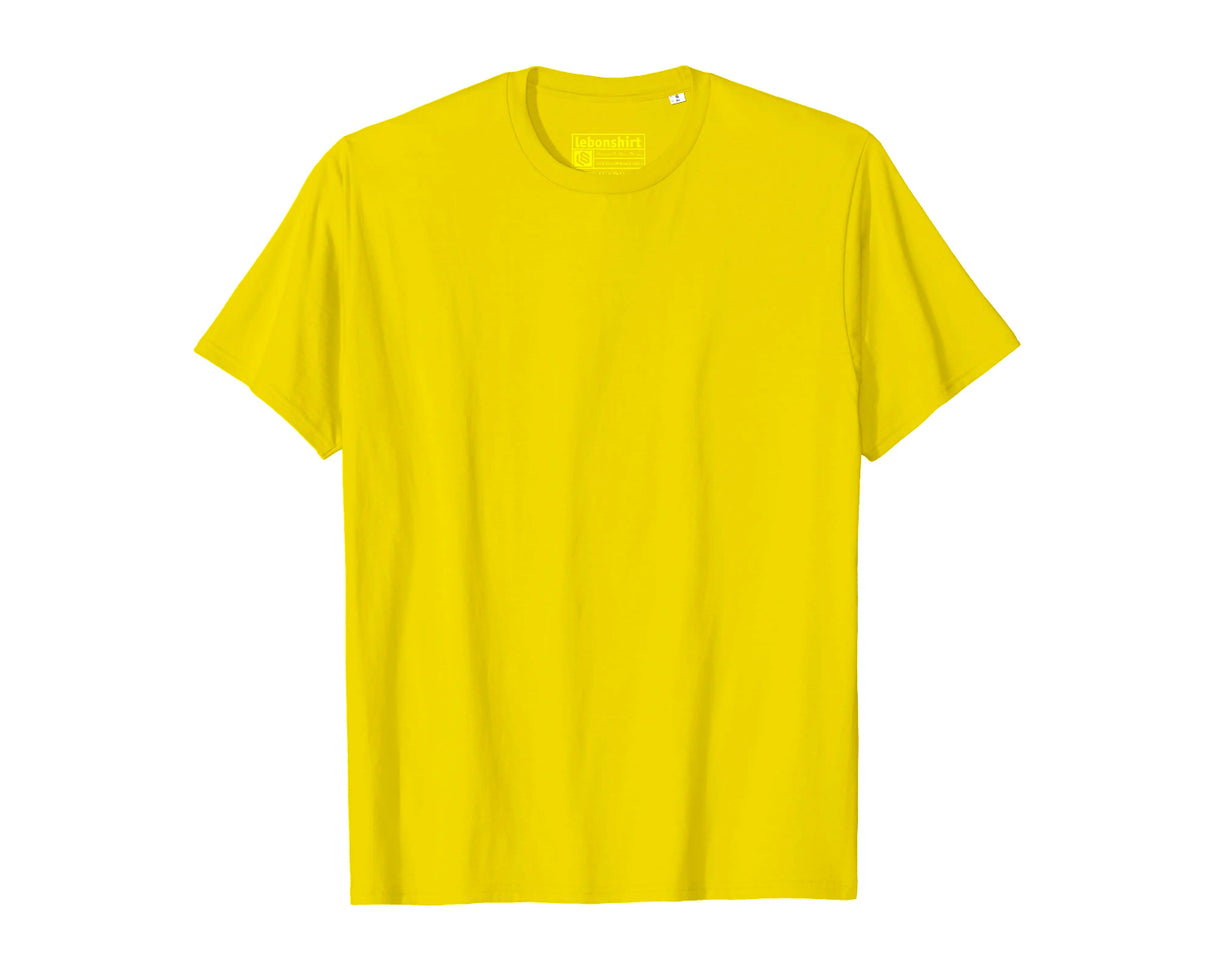T-shirt Urbain Oversize Jaune
