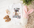 Lebonshirt - Body Bébé 100% Coton Bio - Je T'aime Tellement Papa, Bonne Première Fête Des Pères - L120523S02 Body Bébé Fille