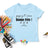 Lebonshirt - T-shirt Enfant Premium Coton Bio - Papa Je T'aime, Bonne Fête - L040623S02 Bleu