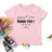 Lebonshirt - T-shirt Enfant Premium Coton Bio - Papa Je T'aime, Bonne Fête - L040623S02 Rose