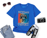 T-shirt Homme Niveau 31 Débloqué - Cadeau Parfait Anniversaire 31 Ans - L240522S01_31 Bleu