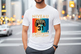 T-shirt Homme Niveau 31 Débloqué - Cadeau Parfait Anniversaire 31 Ans - L240522S01_31