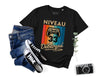 T-shirt Homme Niveau 33 Débloqué - Cadeau Parfait Anniversaire 33 Ans - L240522S01_33 Noir