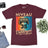 T-shirt Homme Niveau 35 Débloqué - Cadeau Parfait Anniversaire 35 Ans - L240522S01_35 Bordeaux