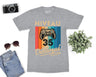 T-shirt Homme Niveau 35 Débloqué - Cadeau Parfait Anniversaire 35 Ans - L240522S01_35