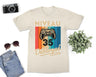 T-shirt Homme Niveau 35 Débloqué - Cadeau Parfait Anniversaire 35 Ans - L240522S01_35 Naturel