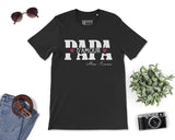 Lebonshirt - T-shirt Homme Premium 100% Coton Bio Personnalisé - Papa D'amour - L040623S01 Noir