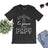 Lebonshirt® T-shirt Coton Bio Homme - Ettention, Ce Garçon Va Devenir Papy, Cadeau Pour Nouveau Papy - L170522S27 Noir