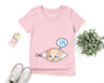 Lebonshirt® T-shirt Premium Femme En Coton Bio - Annonce Grossesse Rigolo, Maternité, T-shirt Future Maman Imprimé - L260522S21 Rose