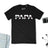 Lebonshirt® T-shirt Premium Homme Coton Bio - Cadeau Personnalisé Papa, Fête Des Pères - L260522S20 Noir