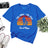 Lebonshirt® T-shirt Premium Homme Coton Bio - Tel Père Tel Fils, T-shirt Personnalisé Papa Et Fils - L270522S30 Bleu