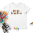 T-shirt Enfant Premium 100% Coton BIO - Futur Grand Frère, Annonce Grossesse - L040823S01 Blanc