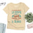 T-shirt Femme Premium - Les Voitures Bougent Le Corps, Camping Cars Font Bouger L'âme - L270723S03 Naturel