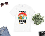 T-shirt Homme Made in France 100% Coton BIO - Promu Papa 2024 - L220422S15