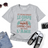 T-shirt Homme Premium - Les Voitures Bougent Le Corps, Camping Cars Font Bouger L'âme - L270723S03 Gris