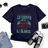 T-shirt Homme Premium - Les Voitures Bougent Le Corps, Camping Cars Font Bouger L'âme - L270723S03 Marine