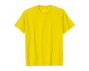 T-shirt Urbain Oversize Jaune