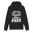 Sweat À Capuche BIO - Papy - Super Héro Qui Ne Porte Pas De Masque, Cadeau Papy - L300522S36