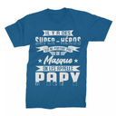 T-shirt Homme Papy - Super Héros Qui Ne Portent Pas De Masque - L300522S36