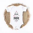 Lebonshirt Body Bebe Une Vie De Reve Avec un Papa Parfait