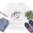 Lebonshirt Créez Votre Propre T-Shirt Premium Personnalisé Avec Photo Imprimée - T-shirt Femme - 100% Coton BIO Blanc