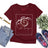 Lebonshirt Créez Votre Propre T-Shirt Premium Personnalisé Avec Photo Imprimée - T-shirt Femme - 100% Coton BIO Bordeaux