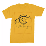 Lebonshirt Créez Votre Propre T-Shirt Premium Personnalisé Avec Photo Imprimée - T-shirt Homme - 100% Coton BIO Jaune