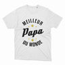 Lebonshirt T-shirt Homme - 100% Coton BIO - Meilleur Papa Au Monde - L270522S23