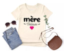 Lebonshirt T-shirt Premium 100% Coton Bio Femme - Mère Veilleuse - Naturel