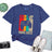 Lebonshirt® T-shirt Premium Homme 100% Coton Bio - Level Up Papa 2023 - Cadeau Humour Papa Gamer - Indigo