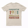 Lebonshirt T-shirt Premium Homme, Cadeau Aniversaire 1951 Fabriqué En 1951 Vieilli A La Perfection Naturel