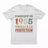 Lebonshirt T-shirt Premium Homme, Cadeau Aniversaire 1955 Fabriqué En 1955 Vieilli A La Perfection Blanc