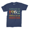 Lebonshirt T-shirt Premium Homme, Cadeau Aniversaire 1962 Fabriqué En 1962 Vieilli A La Perfection Indigo