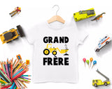 Lebonshirt® T-shirt Premium Enfant 100% Coton Bio - Grand Frère, Cadeau Nouveau Grand Frère - L270422S21