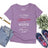 Lebonshirt® T-shirt Premium Femme 100% Coton Bio - C'est Compliqué d'Être Une Maman Et Une Infirmière A La Fois Mais ça va Je Gére - L220422S19 - Lavande