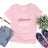 Lebonshirt® T-shirt Premium Femme 100% Coton Bio - C'est Compliqué d'Être Une Maman Et Une Infirmière A La Fois Mais ça va Je Gére - L220422S19 - Rose