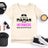 Lebonshirt® T-shirt Premium Femme 100% Coton Bio - Je Suis Une Maman Et Une Infirmière, Rien Ne m'Effraye - L220422S19 - Naturel
