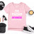 Lebonshirt® T-shirt Premium Femme 100% Coton Bio - Je Suis Une Maman Et Une Infirmière, Rien Ne m'Effraye - L220422S19 - Rose