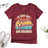 Lebonshirt® T-shirt Premium Femme Coton Bio - Je Suis Une Super Maman Qui Déchire - L050522S12 - Bordeaux