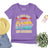Lebonshirt® T-shirt Premium Femme Coton Bio - Je Suis Une Super Maman Qui Déchire - L050522S12 - Lavande