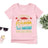 Lebonshirt® T-shirt Premium Femme Coton Bio - Je Suis Une Super Maman Qui Déchire - L050522S12 - Rose