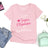 Lebonshirt® T-shirt Premium Femme Coton Bio - Je Suis Une Super Maman Qui Déchire, Cadeau Fête Des Mères - L060522S20 - Rose
