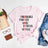 Lebonshirt® T-shirt Premium Femme Coton Bio - Maman, Formidable Parfait Aimée Patiente Géniale - L060522S26 Rose