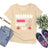 Lebonshirt® T-shirt Premium Femme En Coton Bio - Maman En 2023 - Cadeau Femme Enceinte & Jeune Maman - L220422S18 - Naturel