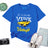 Lebonshirt® T-shirt Premium Homme 100% Coton Bio - Je Ne Suis Pas Vieux, Je Suis Vintage - L270422S17 - Bleu