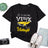 Lebonshirt® T-shirt Premium Homme 100% Coton Bio - Je Ne Suis Pas Vieux, Je Suis Vintage - L270422S17 - Noir