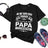 Lebonshirt® T-shirt Premium Homme Coton Bio - Je Ne Suis Pas Parfait Mais Je Suis Un Super Papa - L100522S24 - Noir