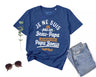 Lebonshirt® T-shirt Premium Homme Coton Bio - Je Ne Suis Pas Un Beau Papa, Je Suis Un Papa Bonus - Cadeau Humour Pour Beau Papa - L290422S14 - Indigo