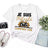 Lebonshirt® T-shirt Premium Homme Coton Bio - Je Suis Retraité - Mon Boulot Est De Conduire Un Camping Car - L270423S25 - Blanc