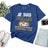 Lebonshirt® T-shirt Premium Homme Coton Bio - Je Suis Retraité - Mon Boulot Est De Conduire Un Camping Car - L270423S25 - Indigo
